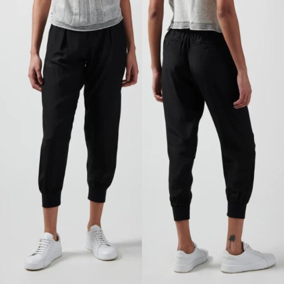 ATM Silk Joggers - Black 17235 - Picture 1 of 12